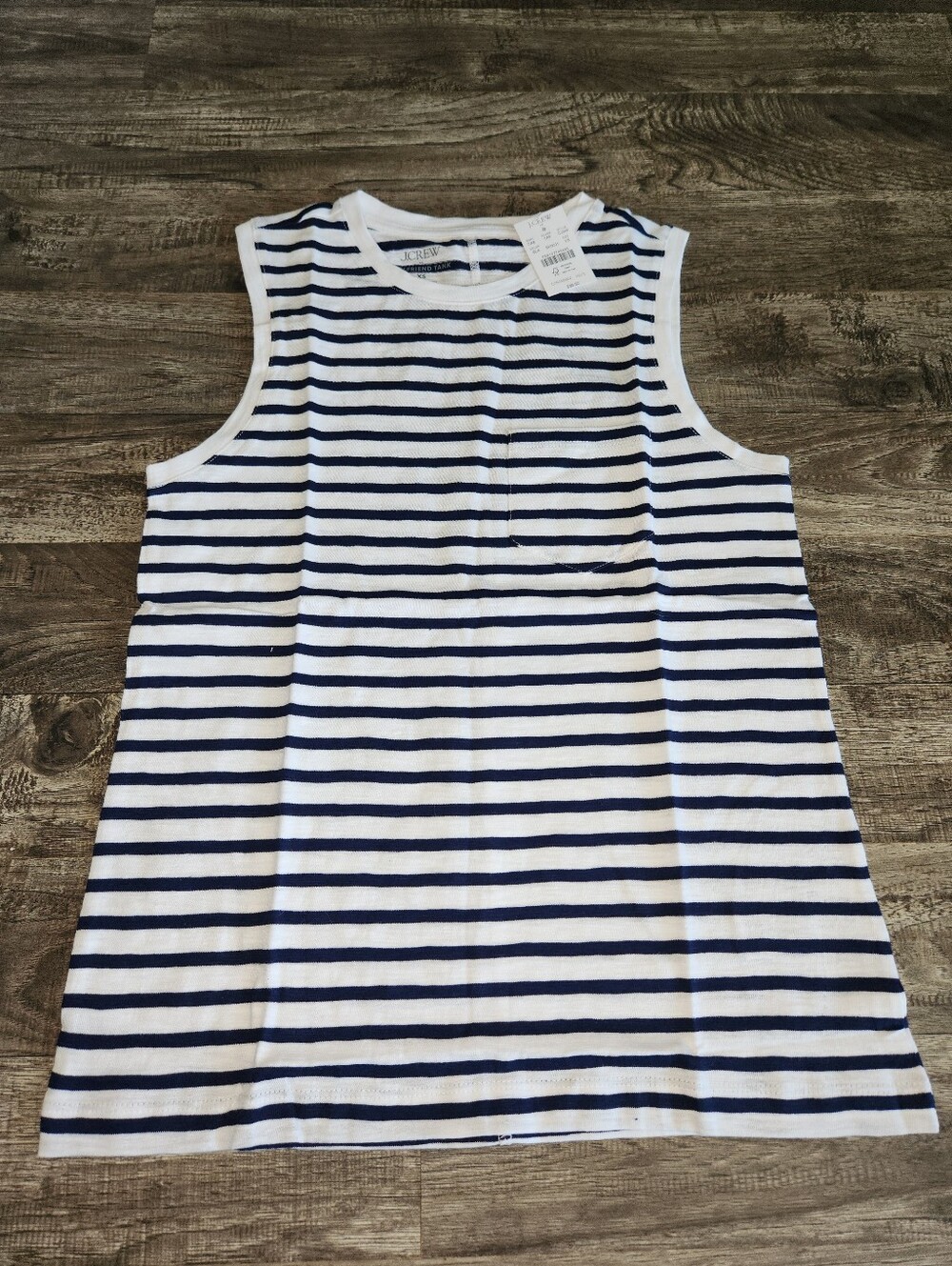 J.Crew Factory Striped Girlfriend Tank